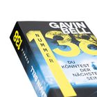 Auf dem Buchcover steht: "GAVIN BELL", "NUMMER 13", "DU KÖNNTEST DER NÄCHSTE SEIN". Das Design ist dunkel mit gelben Zahlen.