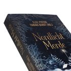 Buchtitel: "Nordlicht Morde" von Elke Pistor, Tobias Quast. Dunkles Cover mit Schneelandschaft und Bäumen.