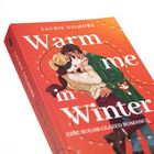 Text: "Warm me in Winter", "LAURIE GILMORE", "EINE SUGAR GLAZED ROMANCE". Illustration: Paar mit Hund, warm angezogen.