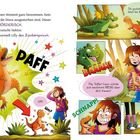 Lilly ist benommen, Gestank MÖRDERISCH. PAFF! Dino schrumpft, BÄÄÄH! "Na, Süßer!" Mädchen lacht, Dino zappelt, hopps.