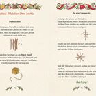 Anleitung für einen Hörnchens Stern: 12 Stöckchen, ca. 15 cm, und ein 50 cm langes Band. Text mit Illustrationen dekoration.