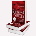 Die Texte lauten: "Die Rückkehr des Krieges", "Franz-Stefan Gady", "Quadriga". Drei Bücher mit rotem Cover, Soldatenmotiv.