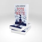 Buchcover mit der Aufschrift: "BJÖRN BERENZ, TOTE BEETE, Lübbe Kriminalroman". Friedhof-Szene mit Gräbern und kahlen Bäumen.