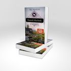 Buchcover mit „M.C. BEATON“, „Hamish Macbeth“, „SPIGEL Bestseller-Autorin“. Landschaftsmotiv mit Haus und Bergen.