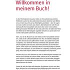 „Willkommen in meinem Buch!” Große rote Schrift. Darunter Text über die gesundheitlichen Herausforderungen der Wechseljahre.
