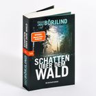 "Schatten über dem Wald" von Cilla & Rolf Börjlind. Waldszene mit Hirsch, "Spiegel Bestseller-Autoren" hervorgehoben.
