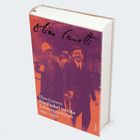 „Elias Canetti, Die Fackel im Ohr, Lebensgeschichte 1921–1931“. Foto eines Mannes und einer Frau in sepiafarbenen Tönen.