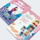 Eine Graphic Novel mit dem Titel "To all the boys I've loved before". Illustrationen von Jugendlichen und Briefumschlägen.