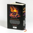 Buchrücken zeigt: "Stephen King", "Peter Straub" und "ANDERE WELTEN". Illustration: Lastwagen vor Feuer und zerrissenen Seiten.