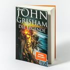 „HEYNE – JOHN GRISHAM – DIE LEGENDE. ROMAN. SPIEGEL Bestseller.” Cover mit Küstenstraße und Palmen.