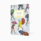 „Ein kleiner Regen macht nicht nass“ - INSEL-BÜCHEREI. 

Illustration von Leuten mit bunten Regenschirmen im Regen.