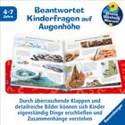 Beantwortet Kinderfragen auf Augenhöhe. Durch überraschende Klappen und detailreiche Bilder Dinge erschließen. Für 4-7 Jahre.