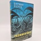 "Trümmertänze: Deutschland 1946–1955" von Dietmar Pieper. Cover zeigt Industrieelemente, farbige Fotografie in Blau.