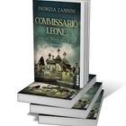 Buchcover: "Patrizia Zannini, Commissario Leone und die Toten von Rom, Kriminalroman" mit Friedhofsszene.