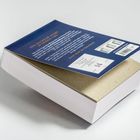 Text: "Der magische Start in deinen Tag!" Blaues Cover, dickes, weißes Buch. Barcode und Webseite auf der Rückseite.