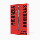 "Michaela Kohlhaas", "Roman Suhrkamp", "Heike Geißler". Rotes Cover mit einem aufrechten Schwert in der Mitte.