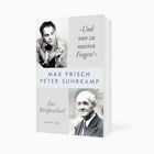 „Und nun zu unseren Fragen!“ - Max Frisch, Peter Suhrkamp, Der Briefwechsel. Zwei Männer, eine Miene nachdenklich.