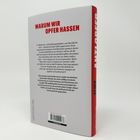 Buchtitel: "WARUM WIR OPFER HASSEN". Text beschreibt gesellschaftliche Wahrnehmung und Kritik an Victim Blaming. Verlag: Ullstein.