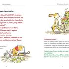 Selbstakzeptanz. Einem Freund helfen. Winnie Puuh fragt Rabbit, ob er im Garten helfen kann. Rabbit dankt, aber weist auf fehlendes Wasser hin. Achtsamer Moment: Hilfe verbindet uns mit der Welt.

Illustration: Winnie Puuh gießt Pflanzen, Rabbit schiebt eine Karre.