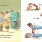 „Ich will keinen kleinen Bruder! Ich habe Wilson und Piepsi. Und ich habe Bruno Bär, der nachts auf mich aufpasst.“