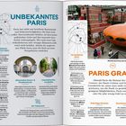 "UNBEKANNTES PARIS", "PARIS GRATIS". Karten, Fotos und Beschreibungen von weniger bekannten Erlebnissen und kostenlosen Aktivitäten in Paris.