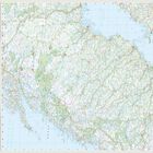 "Marco Polo Highlights" gefolgt von einer detaillierten Karte von Schweden mit Straßen, Wasserflächen und topografischen Details.