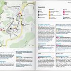 Fianarantsoa: Sehenswürdigkeiten, Schlafen, Essen und Ausgehen. Kartenausschnitt mit Straßen und markierten Orten.