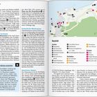 Seite 96, Nisyros. Themen: idyllischer Dorfplatz, antike Hafenanlage, natürliche Steppe. Karte zeigt Mandráki und Orte.
