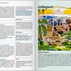 Seite 150: Rund um den Luberon. Texte zu Schlafen, Essen, Einkaufen, Bewegen, Wandern, Infos. Lieblingsort, Schöner Shoppen.