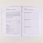 Zwei Buchseiten mit Tabellen und Diagrammen zur Einschätzung von Überlastung in Aktivitäten, inklusive Smiley-Bewertungen.