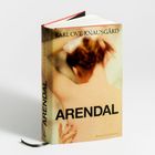 "ARENDA" von Karl Ove Knausgård. Auf dem Cover eine unscharfe, nackte rückseitige Ansicht einer Person.