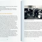 Texte: „Geschichten aus dem Teldec-Studio Hamburg“, „PANISCHE JAHRE“. 

Links Text über Aufnahmen 1974, rechts Foto im Studio.