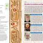 Impressum: Nadine Eßbach, Matthias Fabian, Wil Tondok. Thema: Ägypten. Vorwort: "Wir wollen Sie mitnehmen nach Ägypten...".