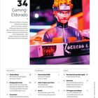 "34 Gaming-Eldorado. Berlin will Hauptstadt der Videospielbranche werden. Warum ist Berlin ein Eldorado für Gamer?" 
Im Bild ist eine bunte Figur mit auffälligen Haaren.