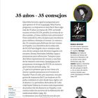 35 años - 35 consejos. Música en ECOS. Enrique Bunbury, éxitos de Héroes del Silencio. Juanes en Alemania.