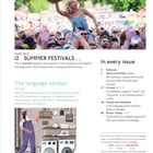 Cover story: 12 SUMMER FESTIVALS. Guide to 15 top festivals, including rodeo, rowing, Irish dancing.