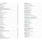 Liste mit Seen und Bergen samt Höhenangaben und Seitenzahlen, unterteilt in Regionen: Mondsee—Wolfgangsee, Dachstein West, Ausseerland—Totes Gebirge West.