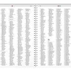 Text: "Abisko, Aråk, Aråns, Askerø". Seitenzahlen 372 und 373. Layout eines Katalogs mit Spalten aus Ortsnamen und Codes.