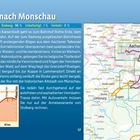 "Von Aachen nach Monschau, 48,6 km. HM/km: 400, Radweg: 96 %, Unbefestigt: 1 %, Verkehr: 0 %. Karte und Streckenbeschreibung mit Höhe."