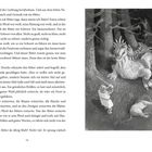 Seite 12. Text beschreibt einen Ritter mit einem Schwert, der einem Drachen in einem Wald entgegentritt. Illustrationen zeigen die Szene.