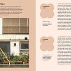 THEMENSTRASSEN. KAPPABASHI-DORI Asakusa. Foto eines Gebäudes mit Kochkopf-Skulptur und Straßenkarte mit Geschirrzeichnungen.