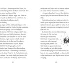 Seiten 12 und 13, literarischer Text. Enthält Dialoge und Gedanken der Figuren Zoa und Jaja. Illustration mit "PAFF!".