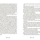 Seitenzahlen: 40 und 41. Text handelt von einem Jungen namens Colin, seinem Bruder Sebastian und beschreibt eine Unterhaltung.