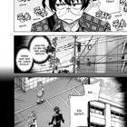 Ein Junge mit Brille ist nervös. Drei Personen stehen auf einem Schulhof. Text: "Bin ich etwa zu früh?", "Ein Date?!".