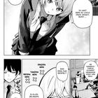 Zwei Personen im Gespräch, eine blonde und eine schwarzhaarige. Der Stil ist typisch für Mangas.