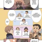 Comic-Illustration mit Charakteren und Dialogen über eine geplante Labyrinth-Expedition und ihre Rollen.