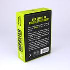 Schwarzer Kasten mit gelber Aufschrift: "WEM KANNST DU WIRKLICH VERTRAUEN?" Gesellschaftsspiel mit Spionage-Elementen.