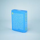 Text auf der Seite: „ICH DARF ALLES, ICH BIN IN RENTE“. Vorderseite beschreibt Ruhestand als aktive Phase. Verpackung in Blau.