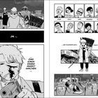 Ein Mann hält eine Waffe, sein Gesicht blutig. Text: "Das kann einem Angst machen". Szenen zeigen verschiedene Emotionen.