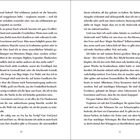 Zwei Buchseiten mit fortlaufendem Text, der Geschichten und Erlebnisse beschreibt, ohne bestimmte Absätze hervorzuheben.